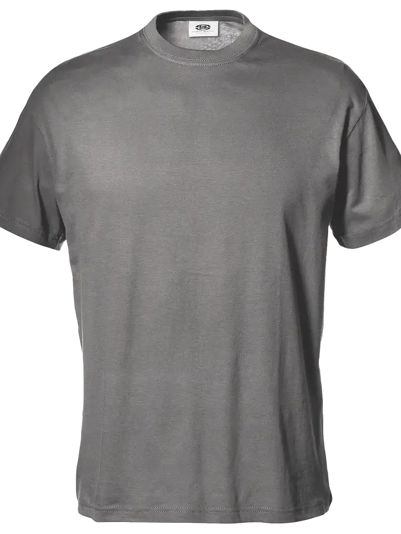 SIR SAFETY SAMBA T-SHIRT, SLATE GREY - Pack of 12 Pieces