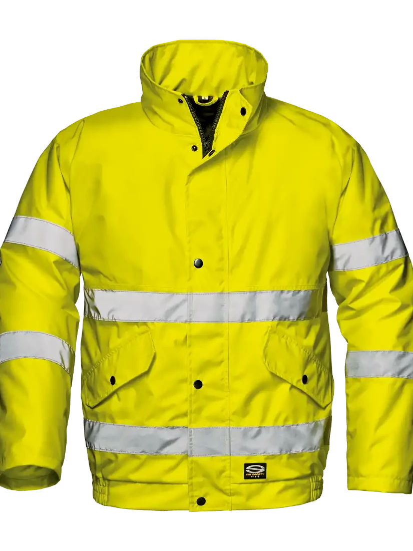 SIR SAFETY SUPER ESSENTIAL JACKET, HI-VIS YELLOW