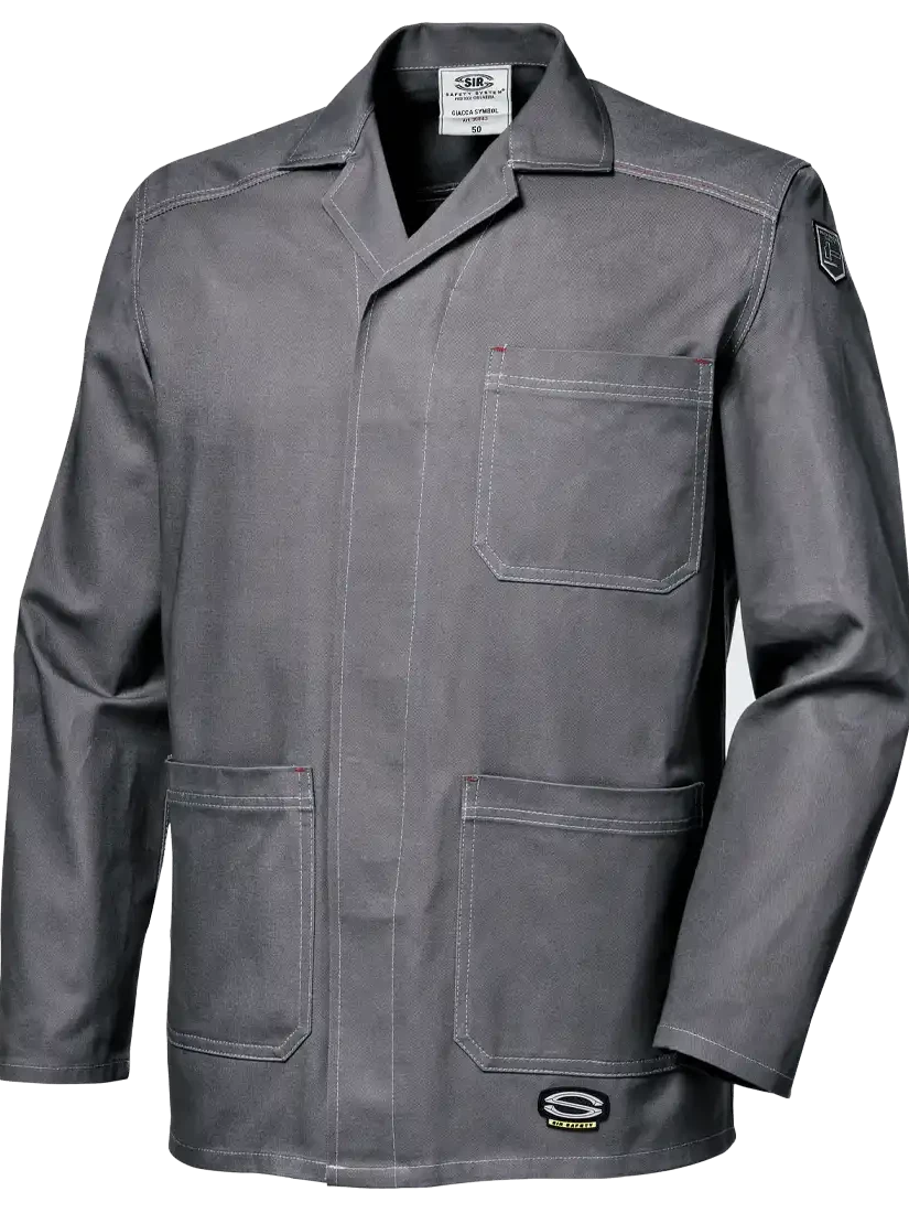 SIR SAFETY SYMBOL JACKET, MOUSEY GREY